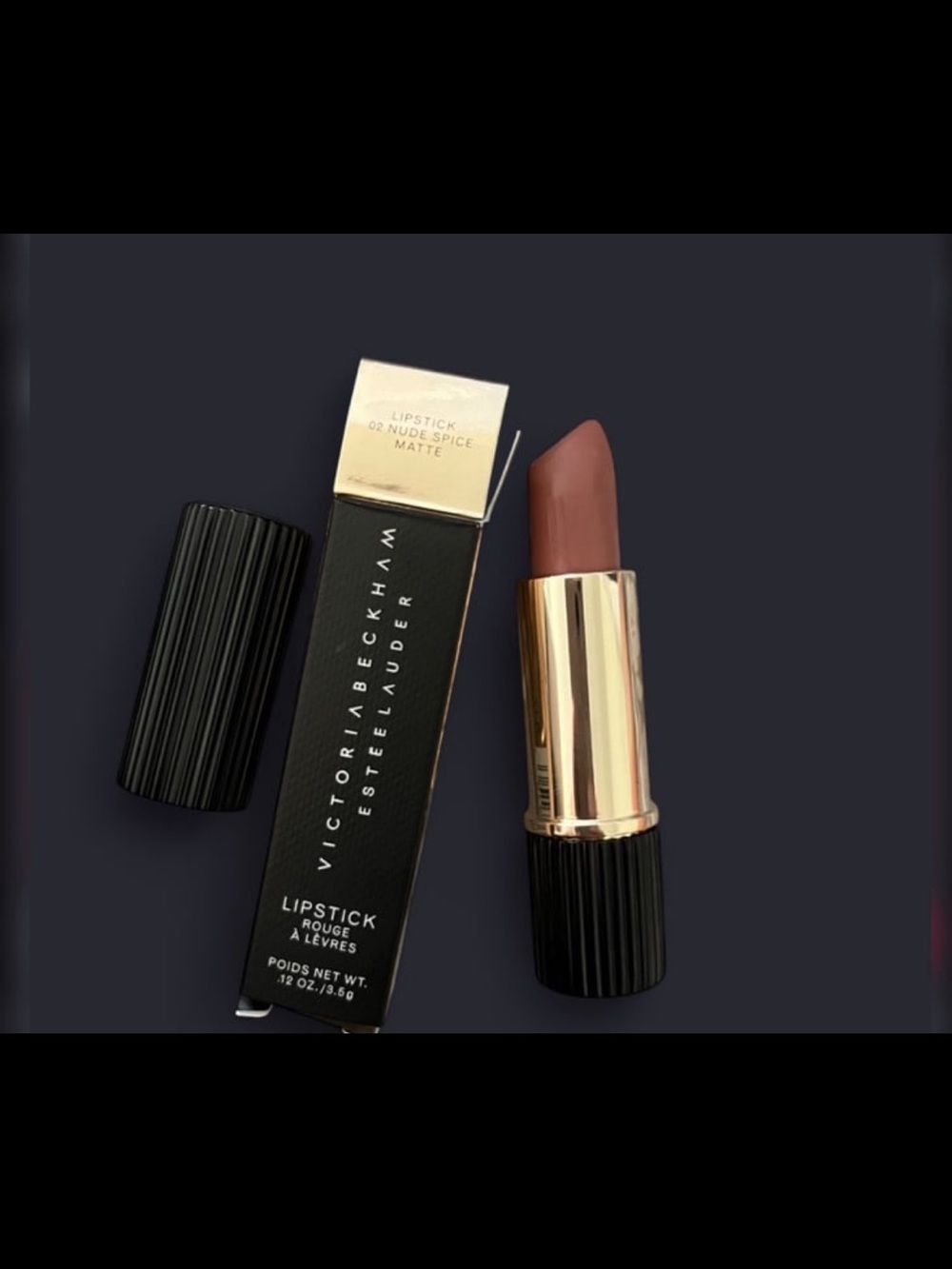 Estée Lauder “02 Nude Spice” (Matte Lipstick)